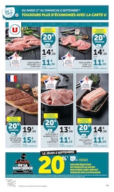 Promos Viande dans le catalogue "SUPER U" de Super U Viande en promo dans le catalogue Super U à la page 43