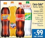Aktuelle Coca Cola Angebote bei EDEKA in Gießen Aktuelles Coca-Cola Angebot bei EDEKA in Gießen ab 0,99 €