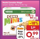 Netto Marken-Discount Schöppenstedt - Cerealien Riegel Angebot im Prospekt Cerealien Riegel bei Netto Marken-Discount im Schöppenstedt Prospekt für 0,99 €