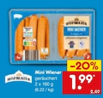 Mini Wiener im Angebot bei Netto Marken-Discount in Neunkirchen Mini Wiener Angebote bei Netto Marken-Discount Neunkirchen für 1,99 €