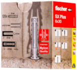 100 chevilles sx plus 6x30 dans le catalogue Brico Dépôt