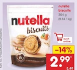 Biscuits Angebote von Nutella bei Netto Marken-Discount Schwabach für 2,99 €