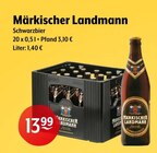 Märkischer Landmann Angebote bei Getränke Hoffmann Cottbus für 13,99 €