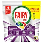 Capsules pour lave-vaisselle "Format Économique" - FAIRY - Carrefour Market à Quimper Capsules pour lave-vaisselle "Format Économique" - FAIRY en promo chez Carrefour Market Quimper à 6,95 €