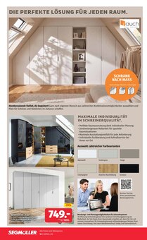 Kleiderschrank im aktuellen Segmüller Prospekt (Mannheim) Kleiderschrank im Segmüller Prospekt "Zum Glück gibt’s Segmüller - Bestseller zu Bestpreisen" mit 24 Seiten (Mannheim)