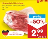 Hintereisbein / Hinterhaxe Angebote bei Netto Marken-Discount Erftstadt für 2,99 €