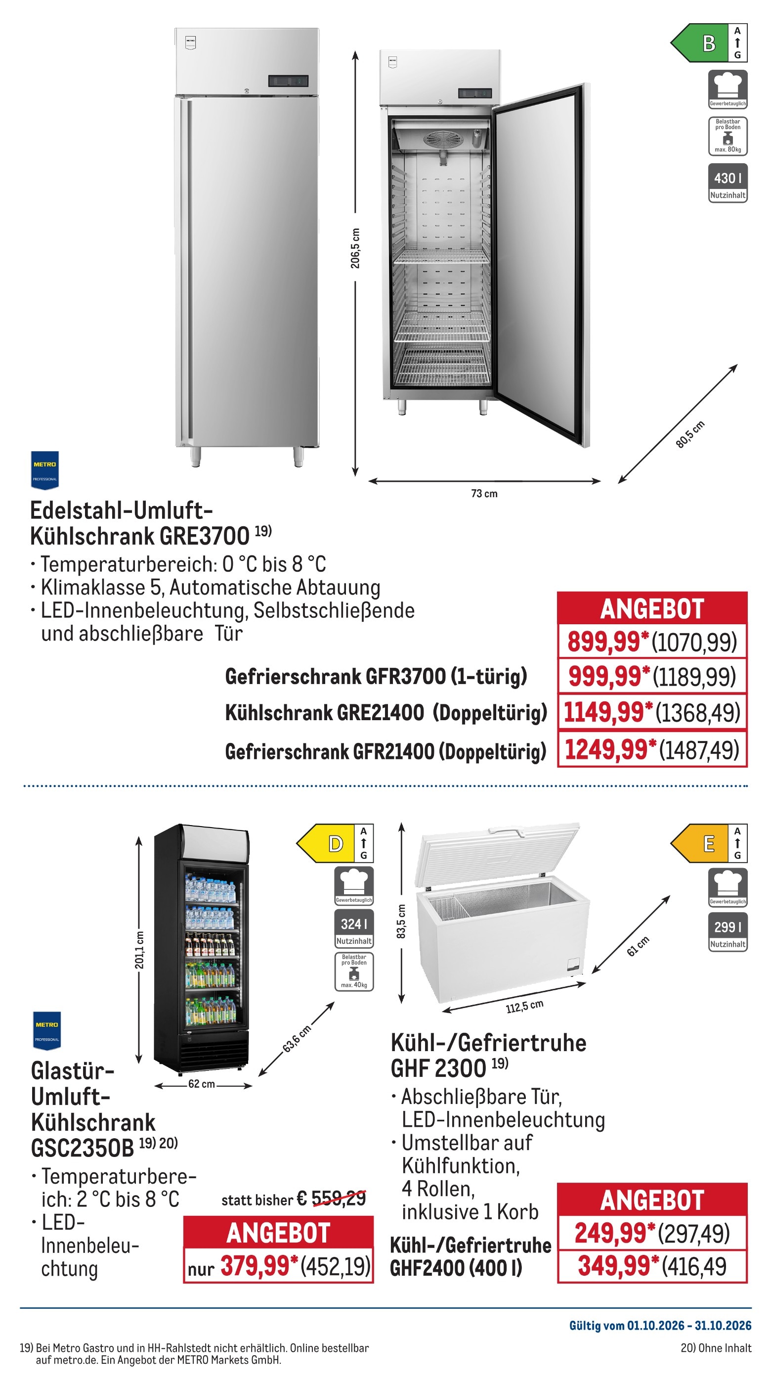 MediaMarkt Gefrierschrank Angebot ᐅ Finde den Preis im aktuellen Prospekt