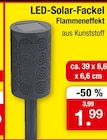 LED-Solar-Fackel im Angebot bei Zimmermann in Wilhelmshaven LED-Solar-Fackel Angebote bei Zimmermann Wilhelmshaven für 1,99 €