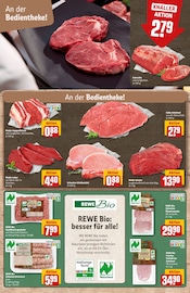 Aktueller REWE Prospekt mit Biofleisch, "Dein Markt", Seite 9