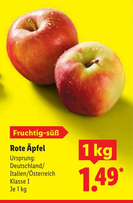 Rote Äpfel