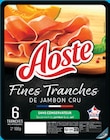 Fines Tranches de Jambon Cru Nature - AOSTE - Intermarché Express à Bordeaux Fines Tranches de Jambon Cru Nature - AOSTE en promo chez Intermarché Express Bordeaux à 1,10 €