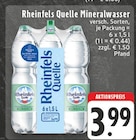 Aktuelles Mineralwasser Angebot bei E center in Hagen (Stadt der FernUniversität) ab 3,99 €