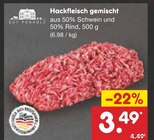 Hackfleisch gemischt im Angebot bei Netto Marken-Discount in Bietigheim-Bissingen Hackfleisch gemischt Angebote von Gut Ponholz bei Netto Marken-Discount Bietigheim-Bissingen für 3,49 €