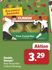 Fans Favourites im Angebot bei combi in Lingen Fans Favourites Angebote von Dunkin' bei combi Lingen für 3,29 €