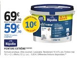 Peinture Extrême(1)(2)(3)(4) - Ripolin - E.Leclerc à Valenciennes Peinture Extrême(1)(2)(3)(4) - Ripolin en promo chez E.Leclerc Valenciennes à 59,90 €