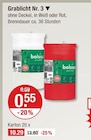 Grablicht Nr. 3 im V-Markt Prospekt Grablicht Nr. 3 von bolsius im aktuellen V-Markt Prospekt für 0,55 €