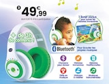 KIDI AUDIO MAX - MON CASQUE INTERACTIF 7 EN 1 | 4 ans en promo chez JouéClub Laval à 49,99 €