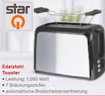 Edelstahl Toaster von Star im aktuellen Netto Marken-Discount Prospekt für 12,99 €