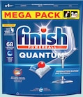 Capsules lave-vaisselle tout en 1 Quantum parfum frais X68 - Finish - Intermarché Super Capsules lave-vaisselle tout en 1 Quantum parfum frais X68 - Finish à 6,54 € dans le catalogue Intermarché Super