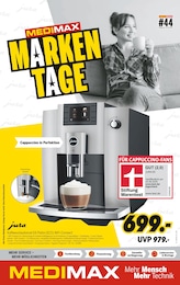 MEDIMAX Kaffeevollautomat im Prospekt MEDIMAX Kaffeevollautomat im Prospekt