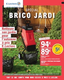 Prospectus Supermarchés de E.Leclerc à Gourin: "SPÉCIAL BRICO JARDI", 20 pages, 24/09/2024 - 05/10/2024