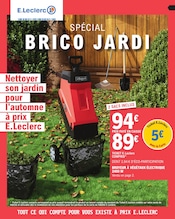 Catalogue Supermarchés E.Leclerc en cours à Saint-Martin-de-Caralp et alentours, "SPÉCIAL BRICO JARDI", 20 pages, 24/09/2024 - 05/10/2024