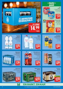 Bier im Marktkauf Prospekt "AUSWAHL RIESIG, PREISE NIEDRIG" mit 44 Seiten (Hof)