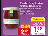 Pudding, Grütze oder Milchreis von Zum Dorfkrug im aktuellen Netto Marken-Discount Prospekt für 1,99 €