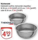 GLOBUS Eschborn - Küchensieb Angebot im Prospekt Küchensieb bei GLOBUS im Eschborn Prospekt für 4,99 €