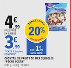 Cocktail de fruits de mer surgelés - PÊCHE OCÉAN dans le catalogue E.Leclerc