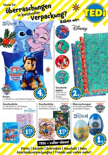 Geschenkpapier Angebot im TEDi Prospekt, gültig von 07.11.2025 bis 15.11.2025 Geschenkpapier Angebot im aktuellen TEDi Prospekt auf Seite 22