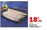 Filet de cabillaud en promo chez Super U Nancy à 18,99 €