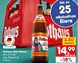 Aktuelles Hefe-Weizen Angebot bei Netto Marken-Discount in Tübingen ab 14,99 €