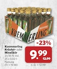 Kräuter- oder Minzlikör im Angebot bei combi in Emden Kräuter- oder Minzlikör Angebote von Kuemmerling bei combi Emden für 9,99 €