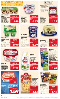 Butter im Kaufland Prospekt "Aktuelle Angebote" mit 52 Seiten (Karlsruhe)