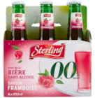 Bière Sans Alcool Saveur Framboise Sterling dans le catalogue Auchan Hypermarché