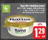 Rama 100 % Natürliche Zutaten Angebote von Rama bei E center Würzburg für 1,29 €