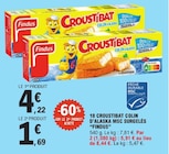 Croustibat Colin d'Alaska MSC Surgelés - Findus en promo chez E.Leclerc Croustibat Colin d'Alaska MSC Surgelés - Findus dans le catalogue E.Leclerc