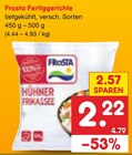 Fertiggerichte Angebote von Frosta bei Netto Marken-Discount Freiberg für 2,22 €