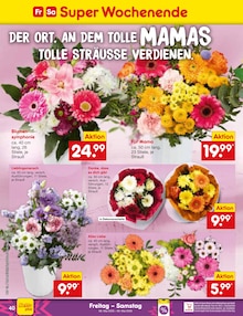 Blumen im Netto Marken-Discount Prospekt "Aktuelle Angebote" mit 75 Seiten (Reutlingen)