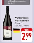 WZG Rotwein bei EDEKA im Grafenau Prospekt für 2,99 €