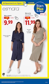 Robe Femme Angebote im Prospekt "Le vrai prix des bonnes choses" von Lidl Robe Femme Angebote im Prospekt "Le vrai prix des bonnes choses" von Lidl auf Seite 41