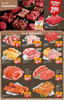 Bratwurst im REWE Prospekt "Dein Markt" mit 34 Seiten (Mönchengladbach)