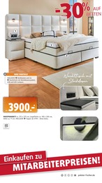 Polstermöbel Fischer Bett im Prospekt 