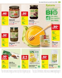 Offre Légumes bio dans le catalogue Carrefour du moment à la page 5