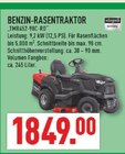 Aktuelle Rasenmäher Angebote bei Marktkauf in Wuppertal Aktuelles BENZIN-RASENTRAKTOR Angebot bei Marktkauf in Wuppertal ab 1.849,00 €