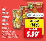 Wohlfühl-Duftkerze von Air Wick im aktuellen Lidl Prospekt für 5,99 €