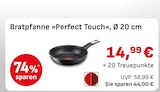 Bratpfanne Perfect Touch im EDEKA Prospekt Bratpfanne Perfect Touch von im aktuellen EDEKA Prospekt für 14,99 €