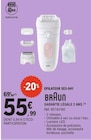 Épilateur SE5-041 - BRAUN - E.Leclerc à Aulnay-sous-Bois Épilateur SE5-041 - BRAUN en promo chez E.Leclerc Aulnay-sous-Bois à 55,99 €