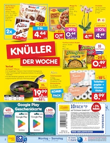 Nudeln im Netto Marken-Discount Prospekt "Aktuelle Angebote" mit 70 Seiten (Hannover)